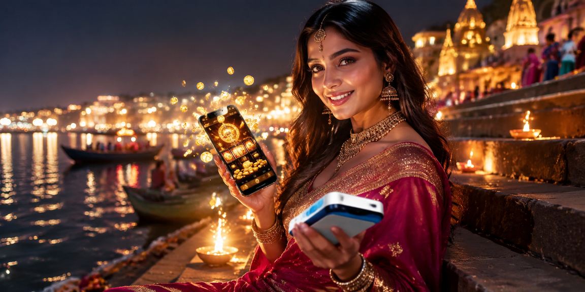 Indian player making mobile payment using UPI on 385001 platform